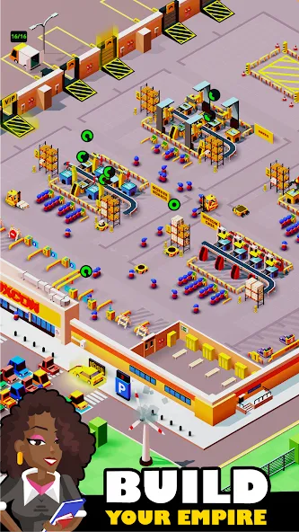 Idle Smartphone Tycoon Factory MOD APK — Безлимитные деньги и все улучшения — скриншот 2 Idle Smartphone Tycoon Factory MOD APK — Безлимитные деньги и все улучшения — скриншот 2