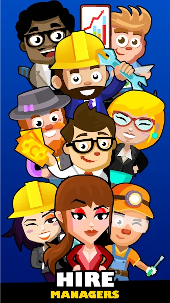 Idle Smartphone Tycoon Factory MOD APK — Безлимитные деньги и все улучшения — скриншот 3 Idle Smartphone Tycoon Factory MOD APK — Безлимитные деньги и все улучшения — скриншот 3