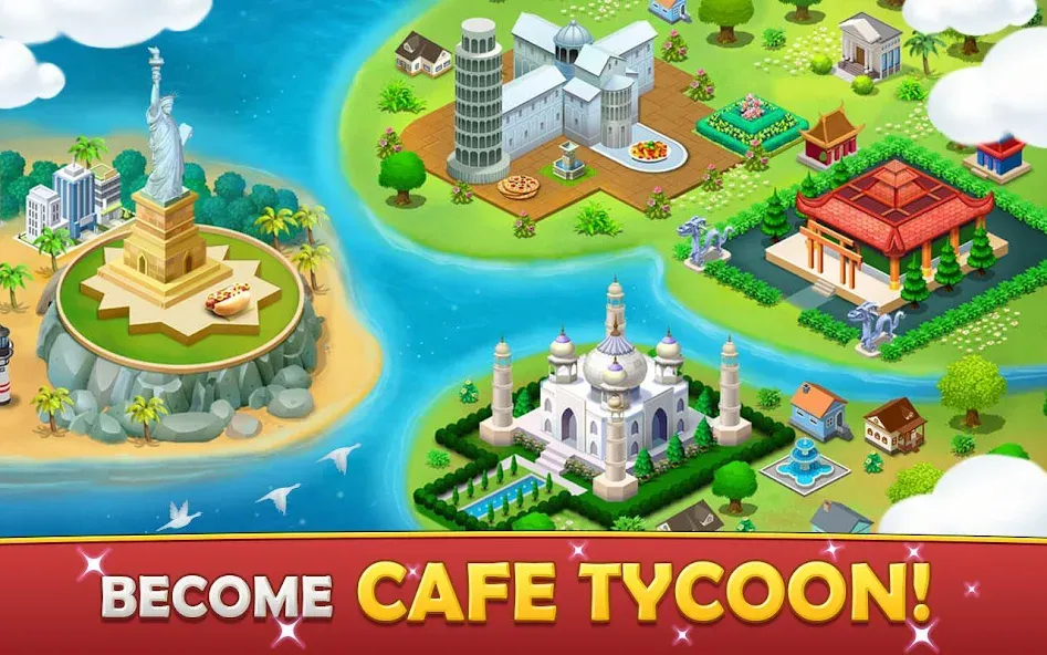 Скачать Cafe Tycoon – Cooking & Fun на Андроид — Много денег и все рецепты — скриншот 5