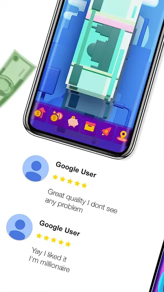 Скачать Money cash clicker с модом — Много денег без рекламы — скриншот 2