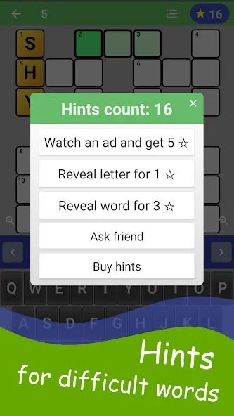 English Crossword puzzle — Мод: Подсказки и уровни без ограничений — скриншот 4