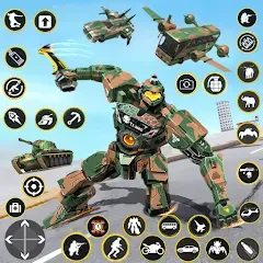 Скачать Army Bus Robot Car Game 3d — Последняя версия (Безлимитные деньги и все машины открыты)