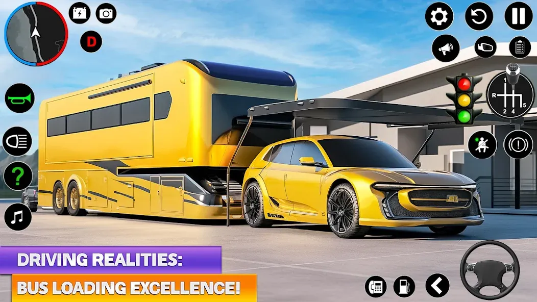 Скачать Ultimate Bus Driving Simulator MOD APK — Безлимитные деньги и топливо — скриншот 4