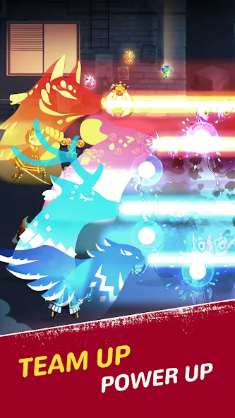 Masketeers : Idle Has Fallen MOD APK на Android — Безлимитные деньги и алмазы — скриншот 2 Masketeers : Idle Has Fallen MOD APK на Android — Безлимитные деньги и алмазы — скриншот 2