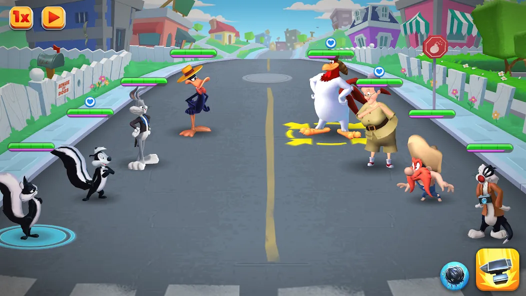 Looney Tunes™ World of Mayhem на Андроид — Безлимитные монеты и усиленные персонажи — скриншот 4 Looney Tunes™ World of Mayhem на Андроид — Безлимитные монеты и усиленные персонажи — скриншот 4