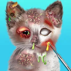 Virtual Cat ASMR Spa Makeover MOD APK — Безлимитные деньги и премиум-уход
