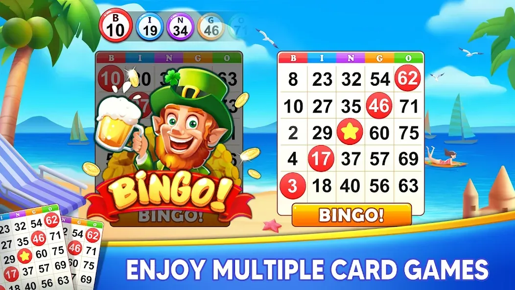 Скачать Bingo Holiday: Live Bingo Game на Android — Безлимитные монеты и бонусы — скриншот 2