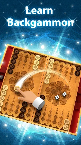 Взломанная Backgammon Origins Online на Андроид — Безлимитные монеты и открытые уровни — скриншот 3