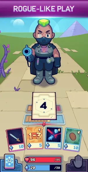 Скачать взлом Void Tyrant на Андроид — Безлимитные карты и энергия — скриншот 1