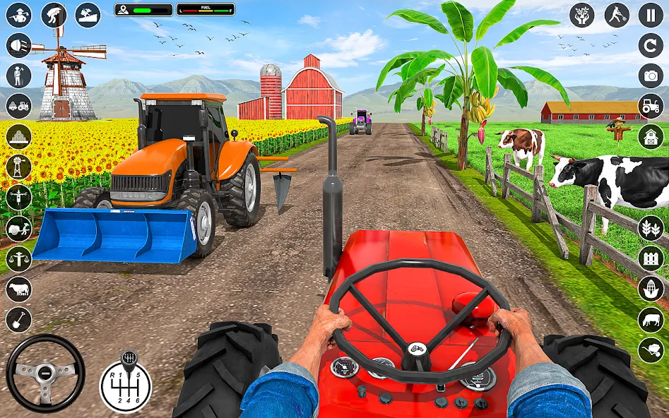 Скачать взломанную Tractor Farming: Tractor Games — Безлимитные деньги и техника — скриншот 1 Скачать взломанную Tractor Farming: Tractor Games — Безлимитные деньги и техника — скриншот 1