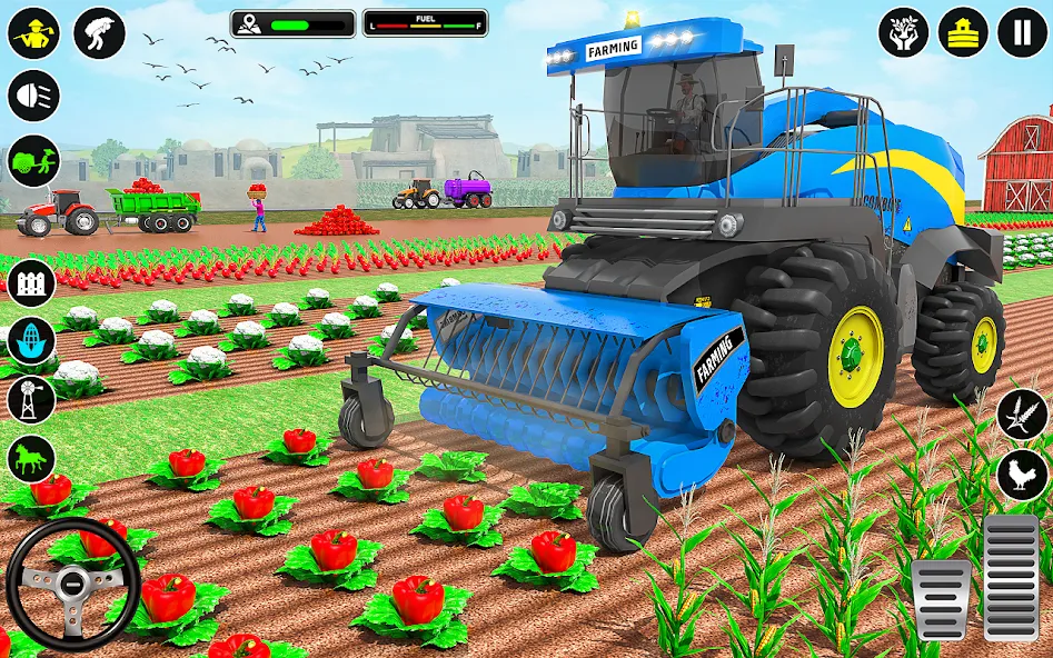 Скачать взломанную Tractor Farming: Tractor Games — Безлимитные деньги и техника — скриншот 2 Скачать взломанную Tractor Farming: Tractor Games — Безлимитные деньги и техника — скриншот 2