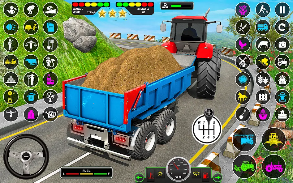 Скачать взломанную Tractor Farming: Tractor Games — Безлимитные деньги и техника — скриншот 4 Скачать взломанную Tractor Farming: Tractor Games — Безлимитные деньги и техника — скриншот 4