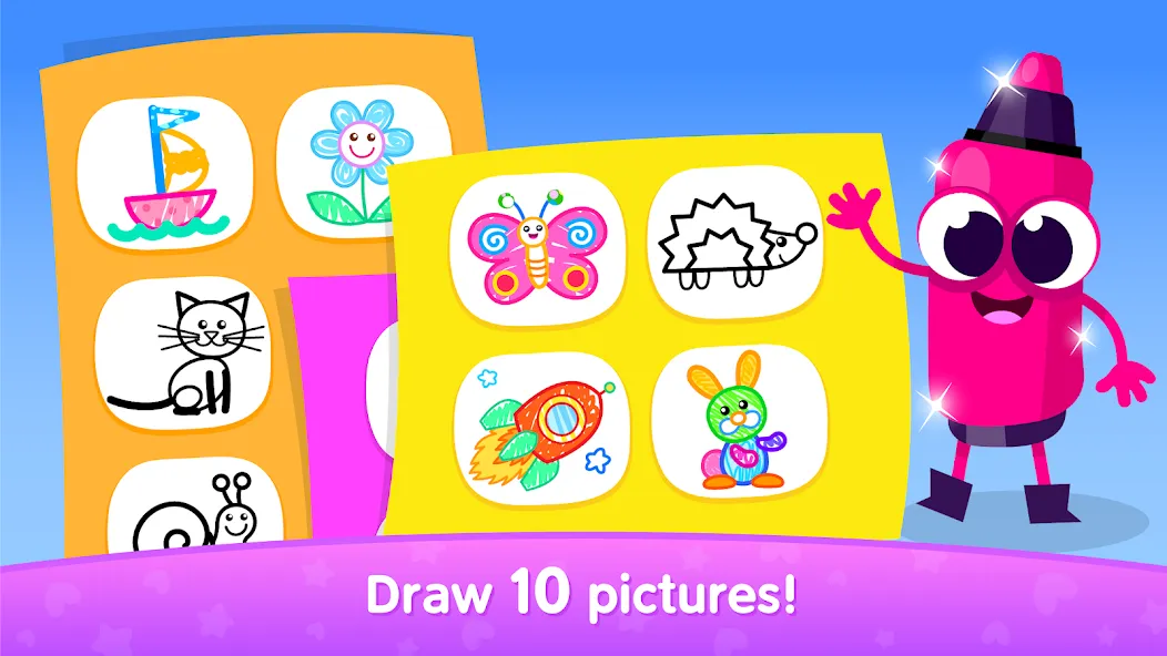 Скачать Educational games for kids 2-4 (Мод: Разблокированы все игры и уровни) на Андроид — скриншот 4
