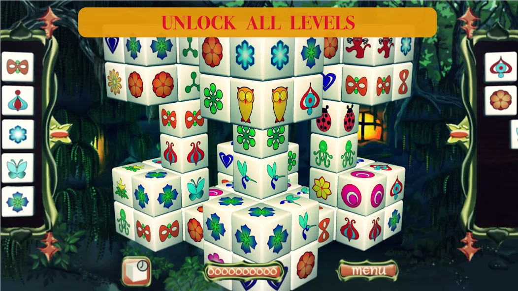 Скачать FAIRY MAHJONG - 3D Majong с модом — Много денег и подсказок — скриншот 2