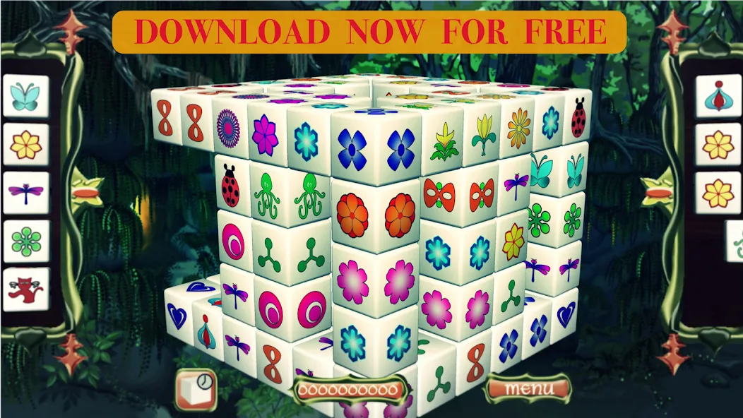 Скачать FAIRY MAHJONG - 3D Majong с модом — Много денег и подсказок — скриншот 5