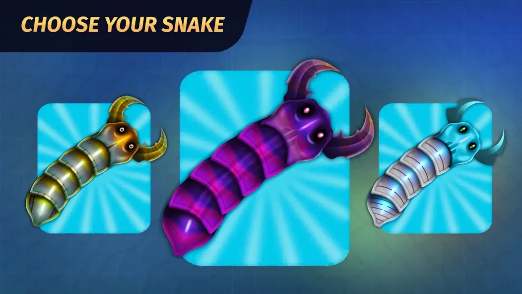Worm.io - Gusanos Battle MOD — Безлимитные монеты и ускорение червя на Андроид — скриншот 1 Worm.io - Gusanos Battle MOD — Безлимитные монеты и ускорение червя на Андроид — скриншот 1