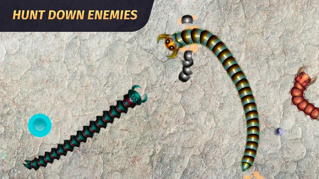 Worm.io - Gusanos Battle MOD — Безлимитные монеты и ускорение червя на Андроид — скриншот 2 Worm.io - Gusanos Battle MOD — Безлимитные монеты и ускорение червя на Андроид — скриншот 2