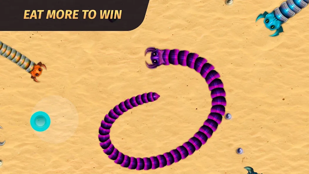 Worm.io - Gusanos Battle MOD — Безлимитные монеты и ускорение червя на Андроид — скриншот 3 Worm.io - Gusanos Battle MOD — Безлимитные монеты и ускорение червя на Андроид — скриншот 3