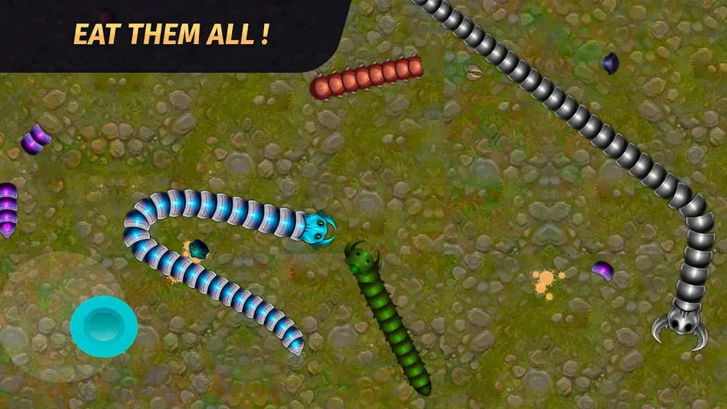 Worm.io - Gusanos Battle MOD — Безлимитные монеты и ускорение червя на Андроид — скриншот 5 Worm.io - Gusanos Battle MOD — Безлимитные монеты и ускорение червя на Андроид — скриншот 5