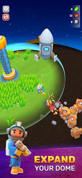 Terradome 3D Mod APK Безлимитные ресурсы и открытые уровни — Скачать на Андроид — скриншот 1 Terradome 3D Mod APK Безлимитные ресурсы и открытые уровни — Скачать на Андроид — скриншот 1