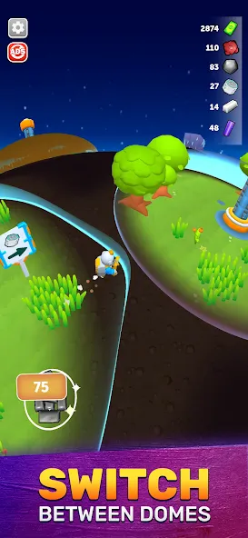 Terradome 3D Mod APK Безлимитные ресурсы и открытые уровни — Скачать на Андроид — скриншот 3 Terradome 3D Mod APK Безлимитные ресурсы и открытые уровни — Скачать на Андроид — скриншот 3