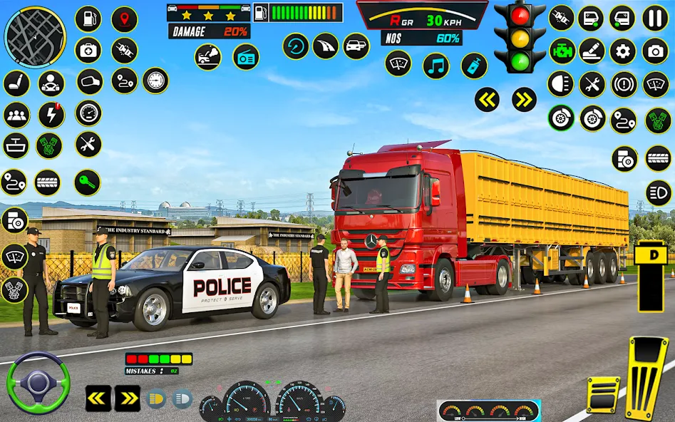 Скачать US Truck Simulator Game 2022 — Безлимитные деньги и топливо — скриншот 3 Скачать US Truck Simulator Game 2022 — Безлимитные деньги и топливо — скриншот 3