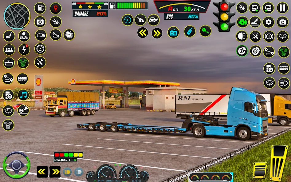 Скачать US Truck Simulator Game 2022 — Безлимитные деньги и топливо — скриншот 4 Скачать US Truck Simulator Game 2022 — Безлимитные деньги и топливо — скриншот 4