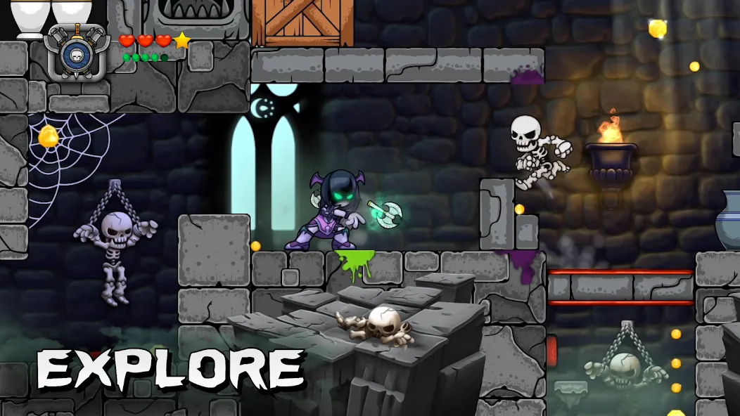 Magic Rampage MOD APK — Безлимитные деньги и премиум снаряжение — скриншот 1
