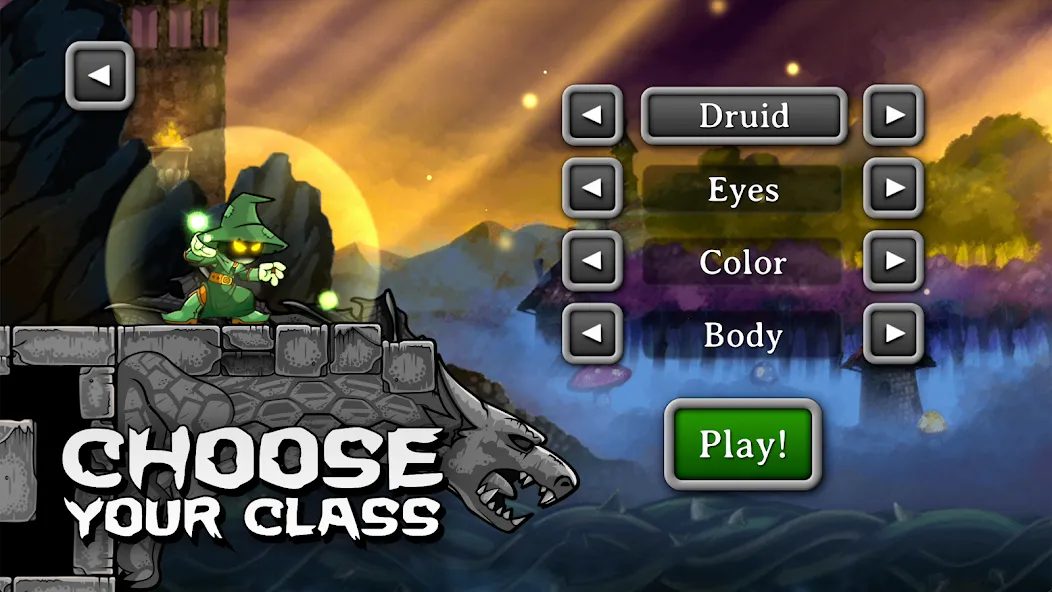 Magic Rampage MOD APK — Безлимитные деньги и премиум снаряжение — скриншот 2