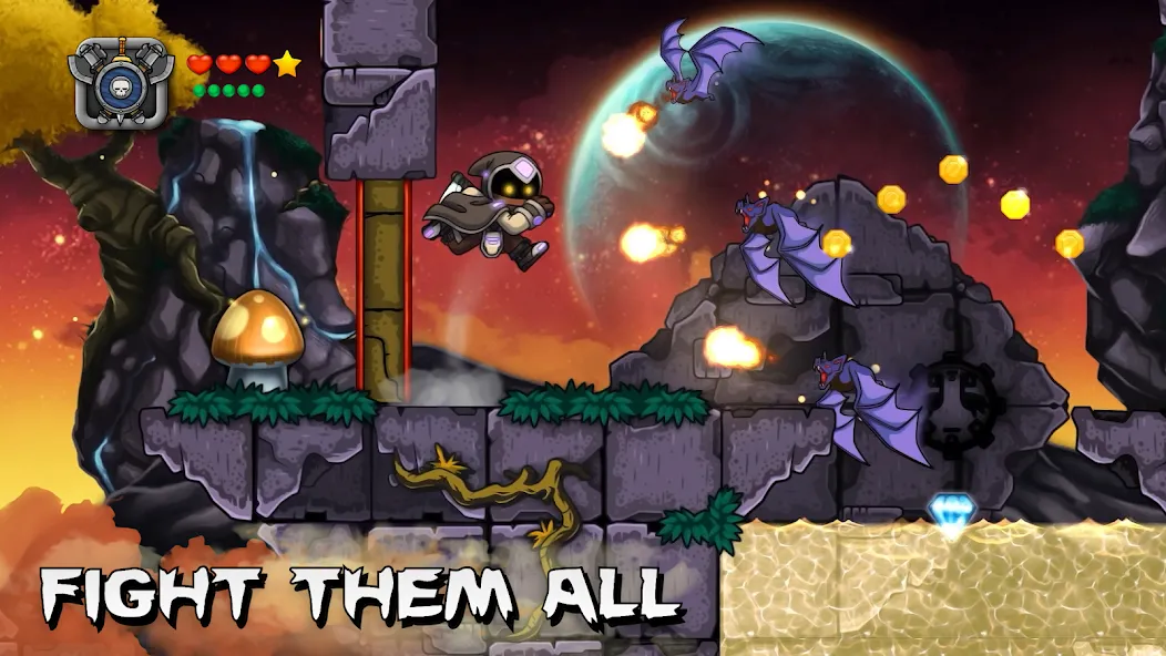 Magic Rampage MOD APK — Безлимитные деньги и премиум снаряжение — скриншот 3