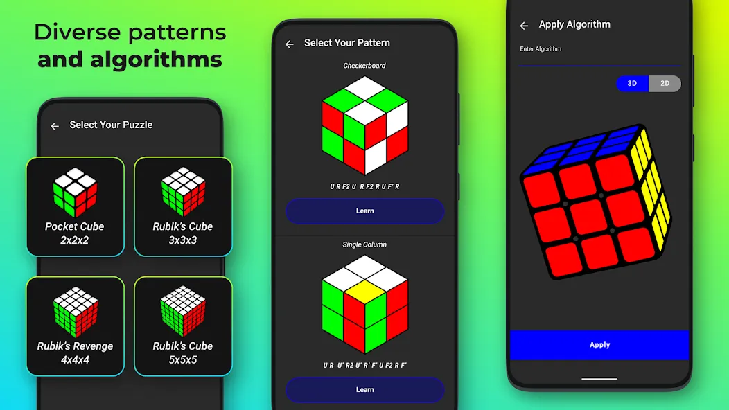Cube Cipher - Cube Solver MOD APK на Android — Решение кубика без ограничений — скриншот 3
