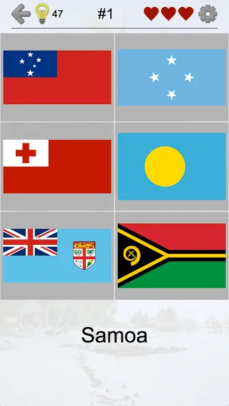 Взломанная Australian States and Oceania на Андроид — Открыты все штаты и регионы — скриншот 2