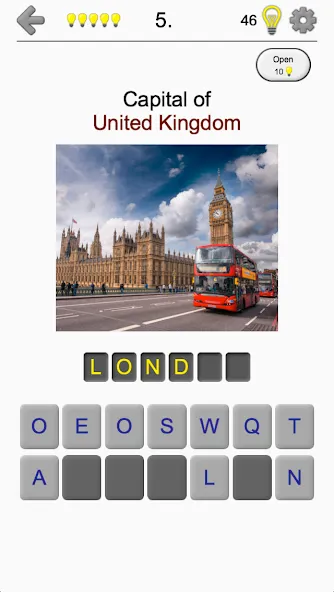 Скачать Capitals - Geography Quiz (Мод: Открыты все страны и столицы) на Андроид — скриншот 2