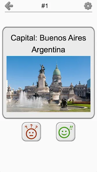 Скачать Capitals - Geography Quiz (Мод: Открыты все страны и столицы) на Андроид — скриншот 4