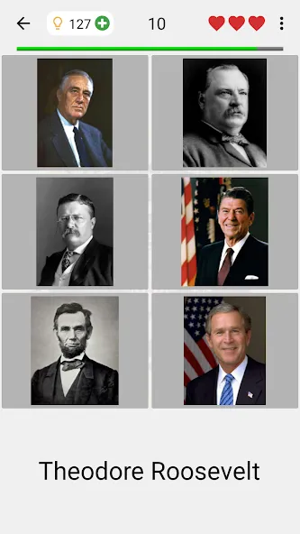 US Presidents and History Quiz — Мод: Открыты все президенты и факты — скриншот 4