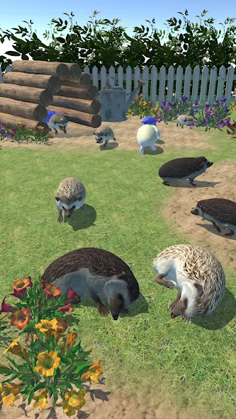 Скачать Hedgehog Friends на Android — Много монет и открыты все уровни — скриншот 1
