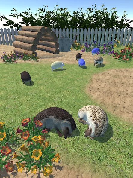 Скачать Hedgehog Friends на Android — Много монет и открыты все уровни — скриншот 4