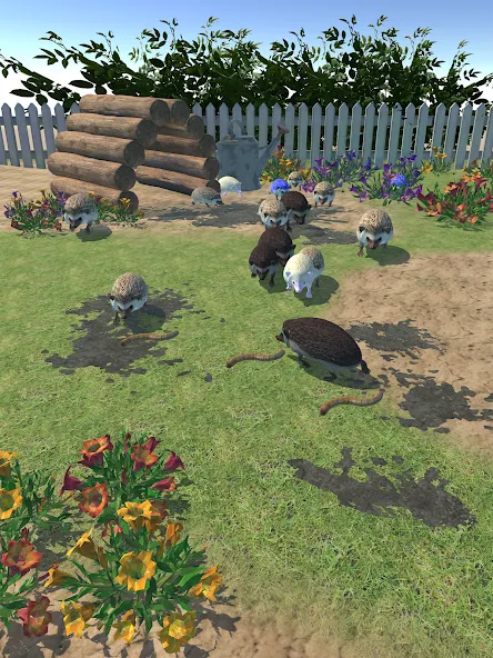 Скачать Hedgehog Friends на Android — Много монет и открыты все уровни — скриншот 5