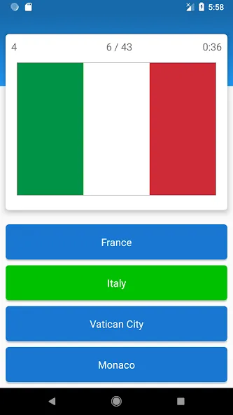 Скачать Guess the country! - Quiz на телефон — Открыты все страны и уровни — скриншот 1