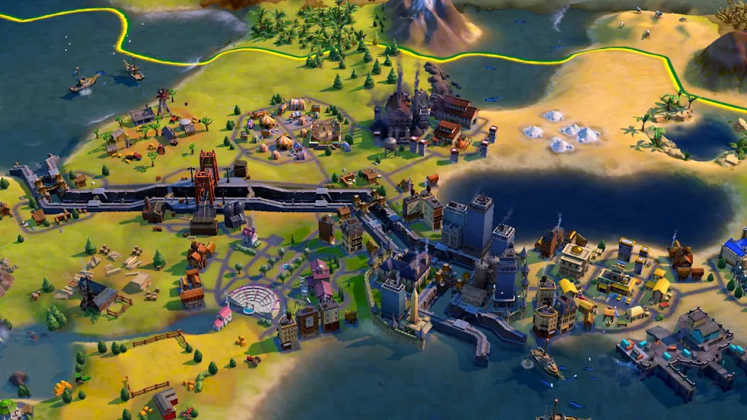 Взломанная Civilization VI - Build A City на Андроид — Безлимитные ресурсы и ускоренное строительство — скриншот 4