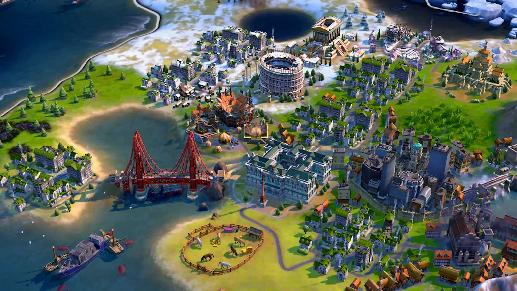 Взломанная Civilization VI - Build A City на Андроид — Безлимитные ресурсы и ускоренное строительство — скриншот 5