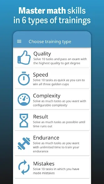 Скачать взломанную Speed Math Mental Quick Games — Быстрый счёт и все уровни — скриншот 1