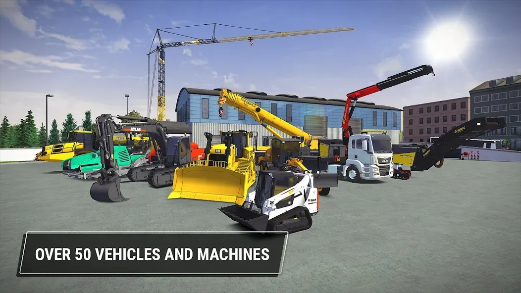 Скачать Construction Simulator 3 Lite — Модификация Безлимитные деньги и топливо — скриншот 1 Скачать Construction Simulator 3 Lite — Модификация Безлимитные деньги и топливо — скриншот 1