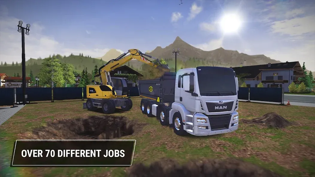 Скачать Construction Simulator 3 Lite — Модификация Безлимитные деньги и топливо — скриншот 5 Скачать Construction Simulator 3 Lite — Модификация Безлимитные деньги и топливо — скриншот 5
