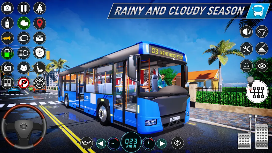 Скачать City Bus Simulator: Bus Games на Андроид — Безлимитные деньги и топливо — скриншот 5