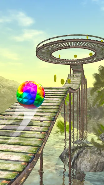 Скачать взлом Rollance : Adventure Balls на Андроид — Бесконечные жизни и монеты — скриншот 1