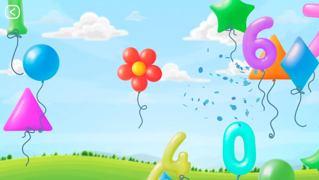 Balloon Pop Games for Babies MOD — Без рекламы и все уровни открыты на Андроид — скриншот 3