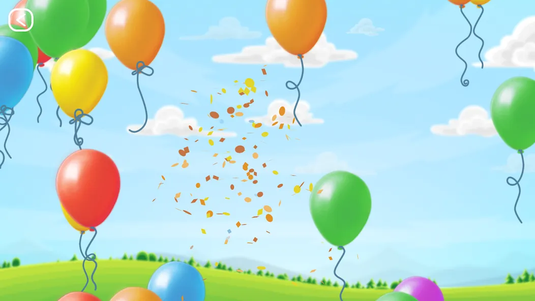 Balloon Pop Games for Babies MOD — Без рекламы и все уровни открыты на Андроид — скриншот 4