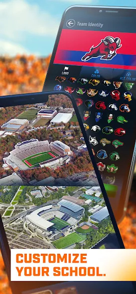 The Program: College Football MOD APK на Android — Безлимитные деньги и энергия — скриншот 2