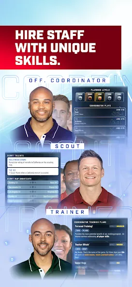 The Program: College Football MOD APK на Android — Безлимитные деньги и энергия — скриншот 5